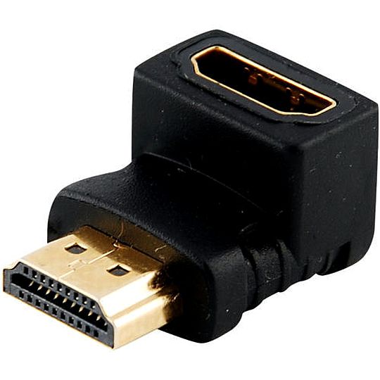מתאם HDMI נקבה ל-HDMI זכר 90 מעלות