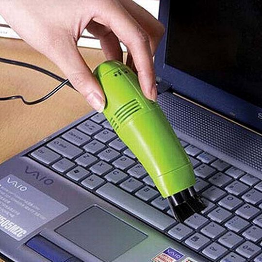 מיני שואב אבק USB לניקוי מקלדת