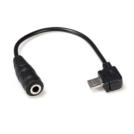 מתאם מיקרו USB לשקע אוזניות 3.5 מ"מ